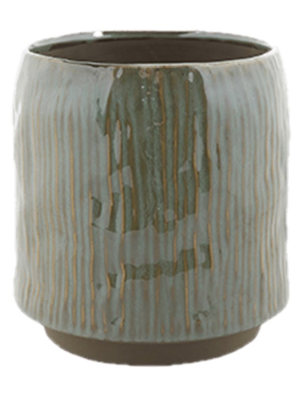 Кашпо Indoor Pottery Pot Senne Ice Green