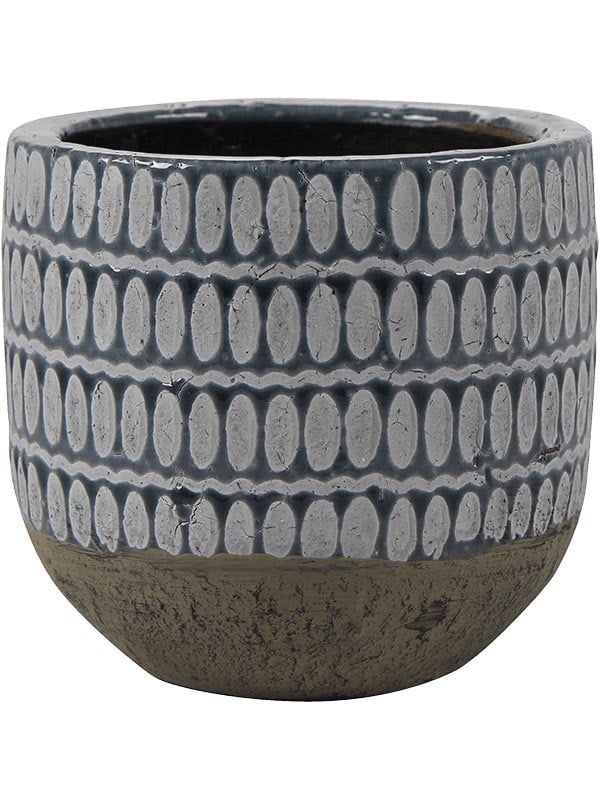 Кашпо Indoor Pottery Pot Elin Denim