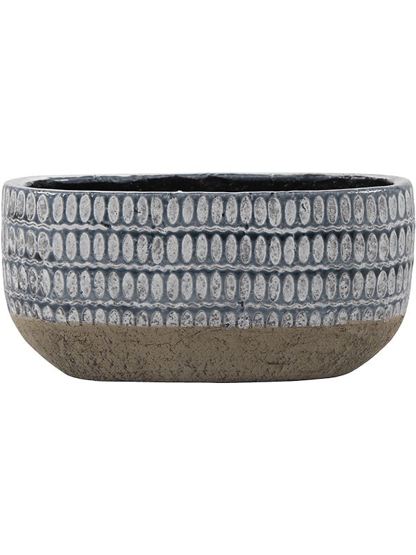 Кашпо Indoor Pottery Boat Elin Denim