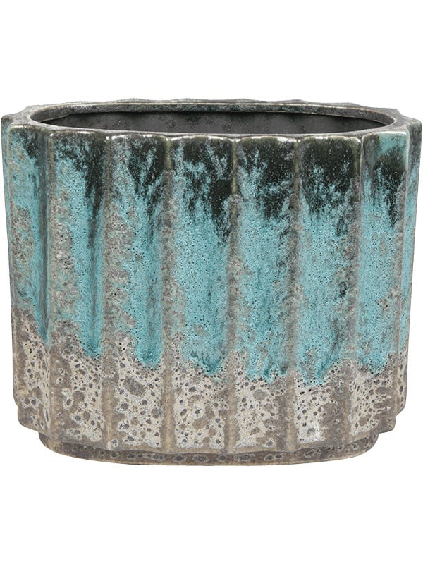 Кашпо Indoor Pottery Pot Leoni Grey Blue