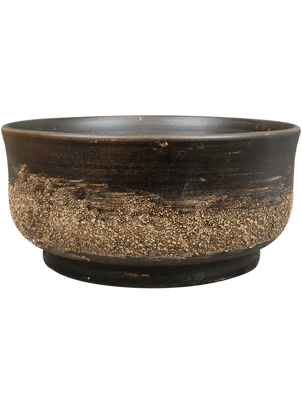 Кашпо Aico Bowl Shiny Brown