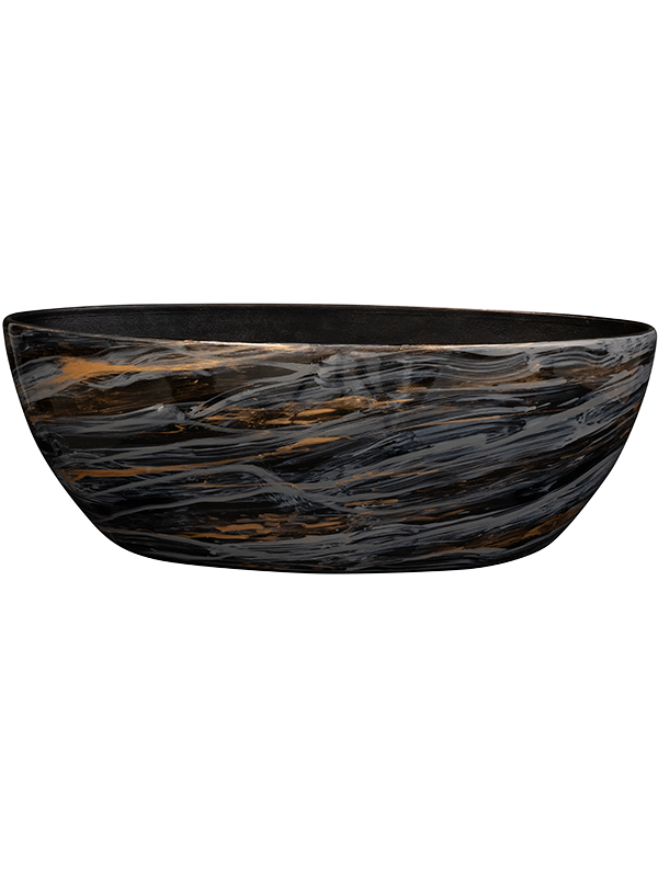 Кашпо Niene Planter Marble Black