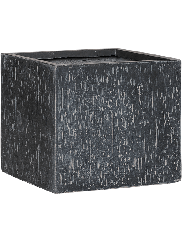 Кашпо Baq Raindrop Cube Anthracite