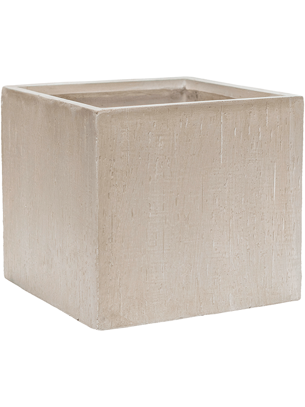 Кашпо Baq Raindrop Cube Beige