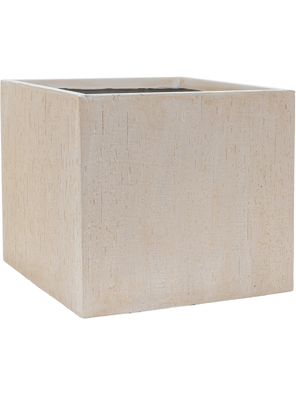 Кашпо Baq Raindrop Cube Beige