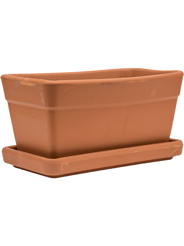 Кашпо балконное с поддоном Terra Cotta Set Balcony Box + Saucer