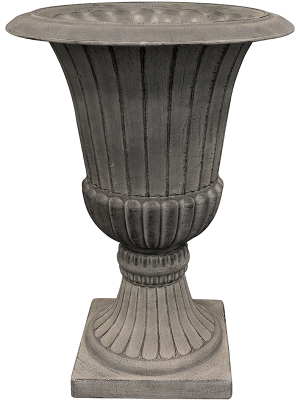 Вазон Louvre Urn Concrete Grey