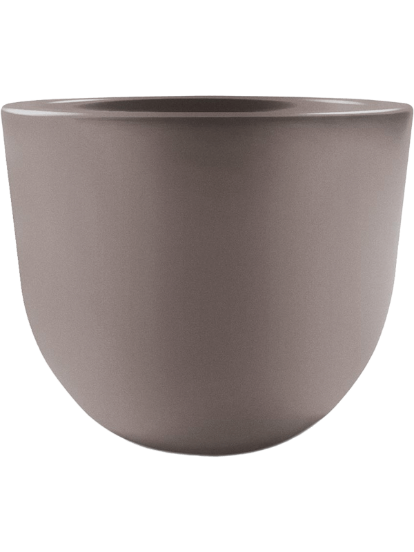 Кашпо Rotazionale Eggy Round Pot Taupe