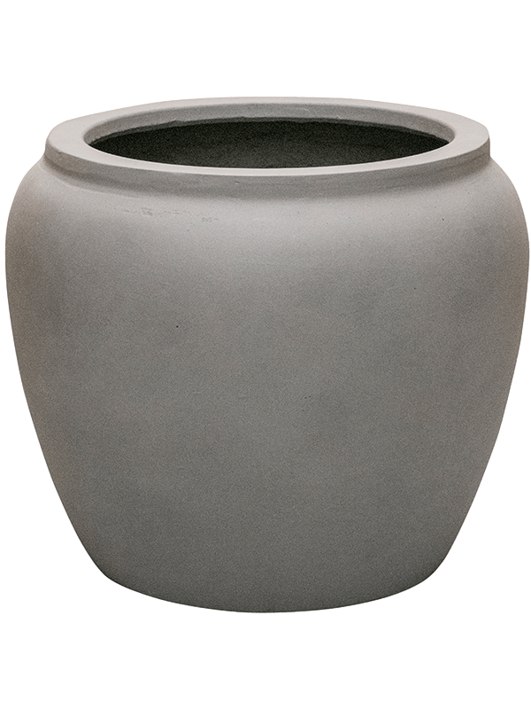 Кашпо Waterjar Round grey