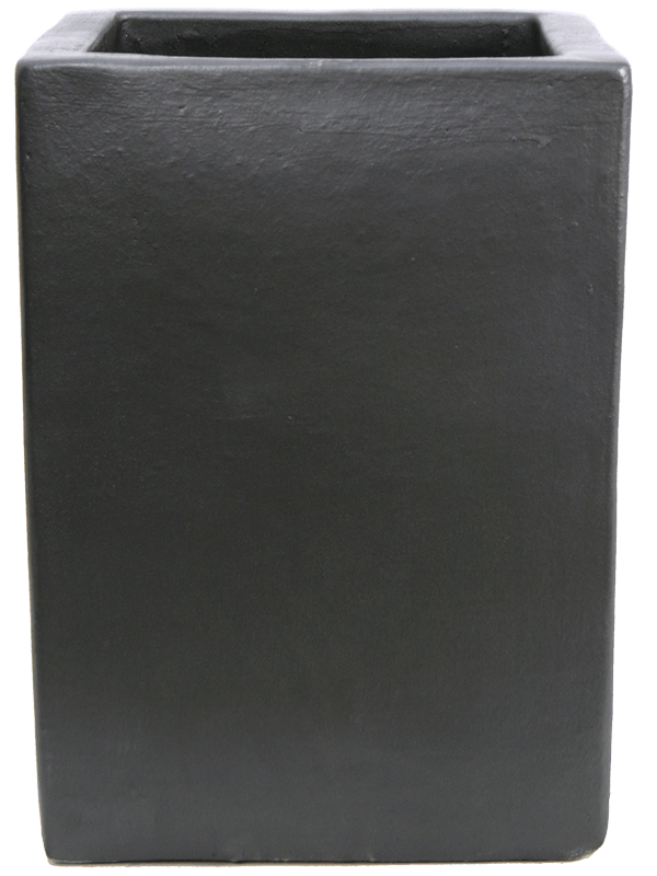 Кашпо Plain Square Anthracite