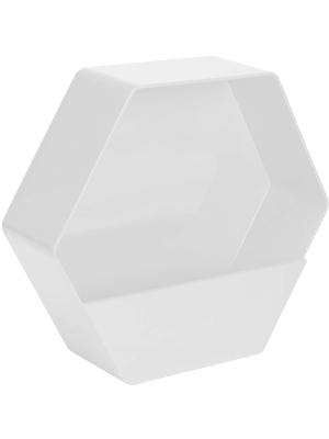Кашпо настенное Multivorm Hexagon wallplanter Structure