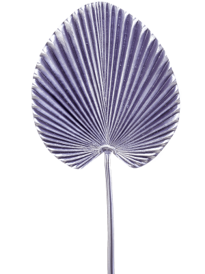 Пальмовый лист фиолетовый искусственный