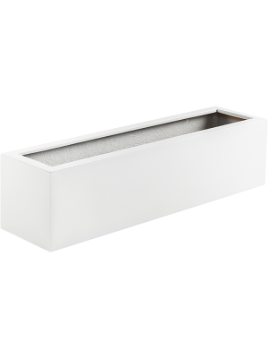 Кашпо Argento Small Box Matt White