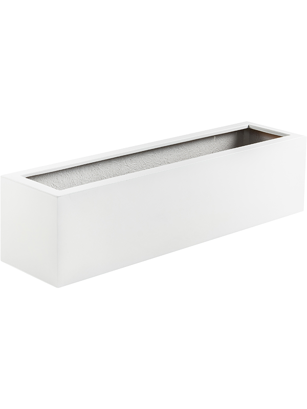 Кашпо Argento Small Box Matt White