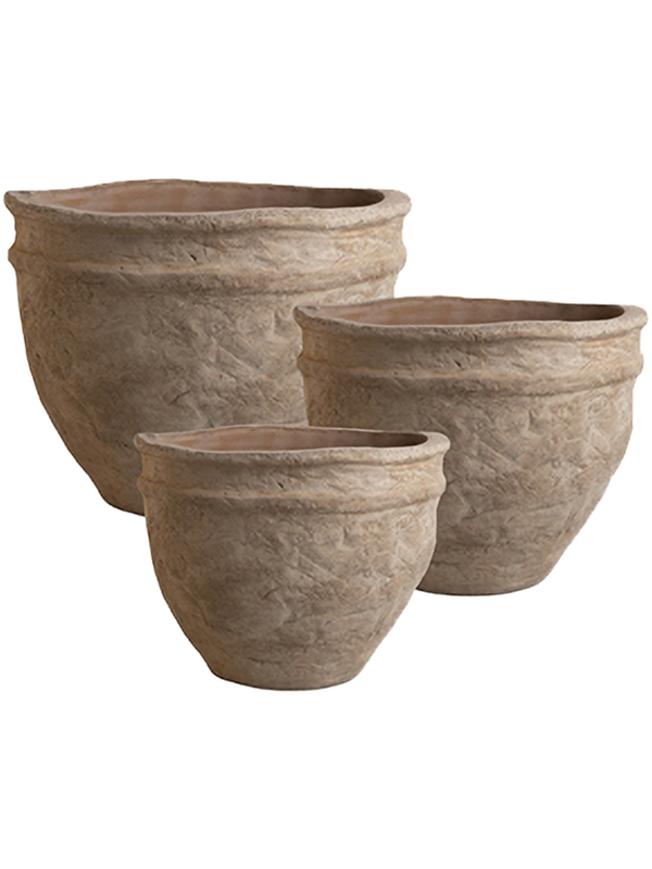 Кашпо Reed Pot Terracotta (3 шт.)