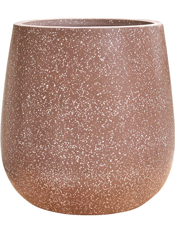 Кашпо Baq Terrazzo Balloon Mocha