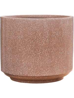 Кашпо Baq Terrazzo Cylinder Mocha