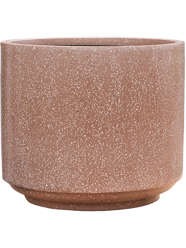 Кашпо Baq Terrazzo Cylinder Mocha