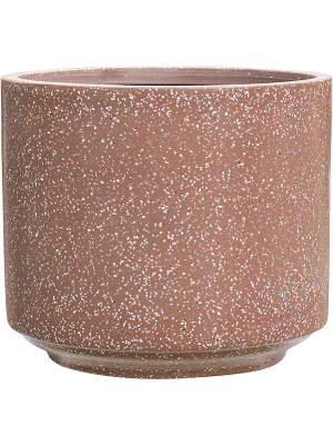 Кашпо Baq Terrazzo Cylinder Mocha