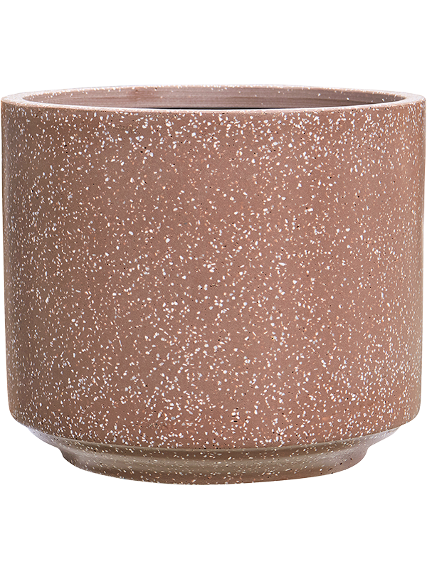 Кашпо Baq Terrazzo Cylinder Mocha