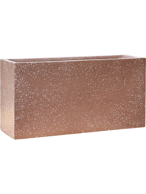 Кашпо Baq Terrazzo Rectangle Mocha