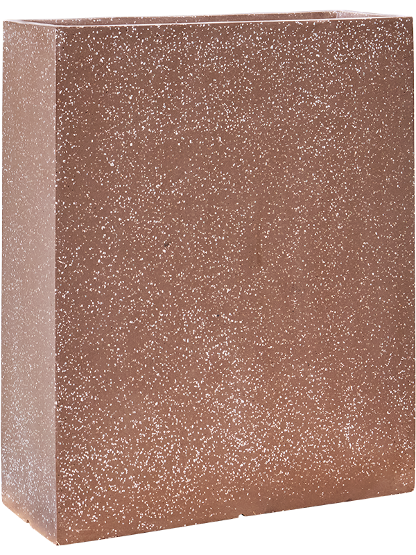 Кашпо Baq Terrazzo Rectangle Mocha